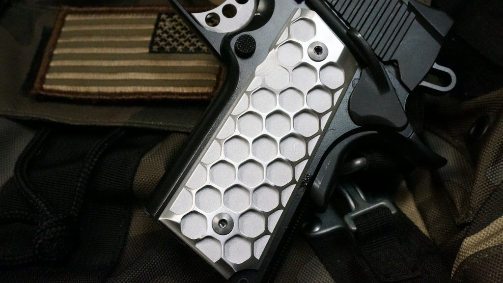 1911 Compact Officer Grips Valkyrie Dynamics Hive 9154