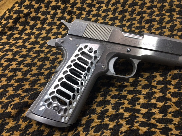 1911 Magwell Grips Valkyrie Dynamics Cobra Skeleton 6675